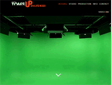 Tablet Screenshot of greenscreenmontreal.com